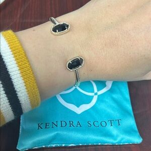 Kendra Scott Onyx Cuff Bracelet